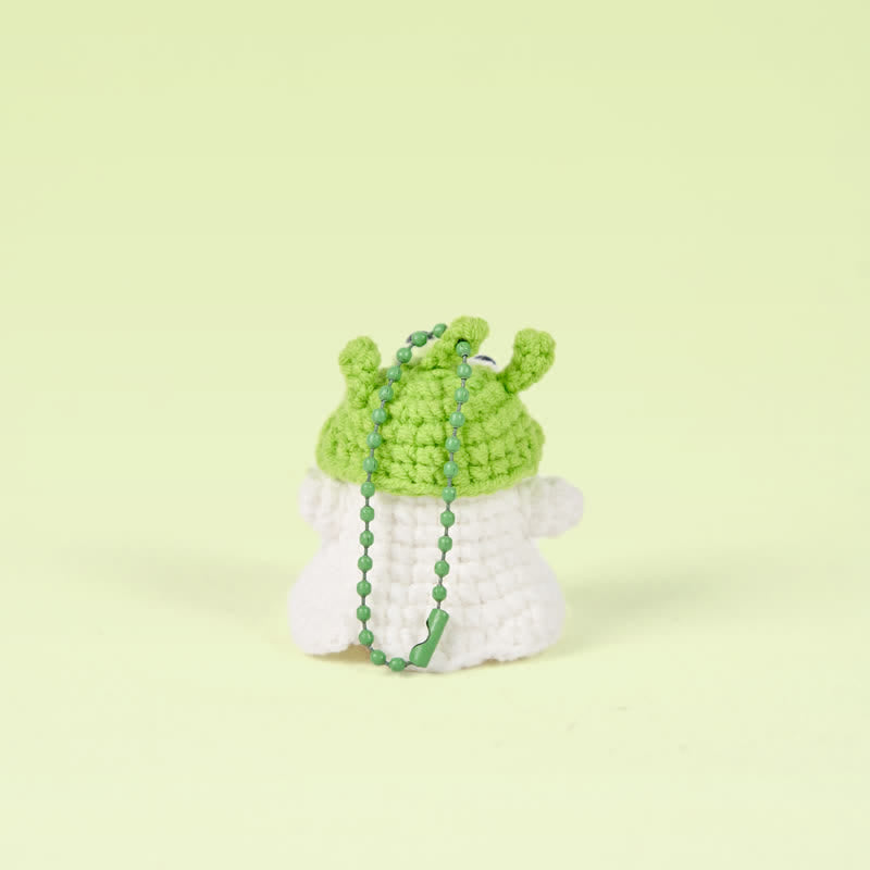 Handmade Cute Ghost Crochet - Handmade Crochet Keychain | Fashion Accessories - image 9