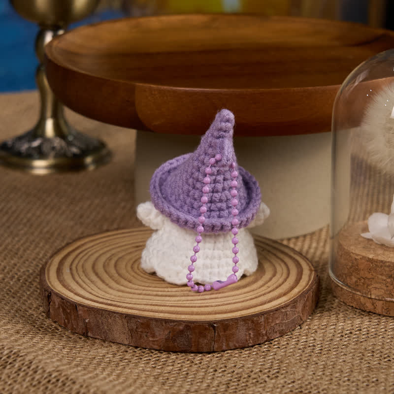 Handmade Cute Ghost Crochet - Handmade Crochet Keychain | Fashion Accessories - image 17