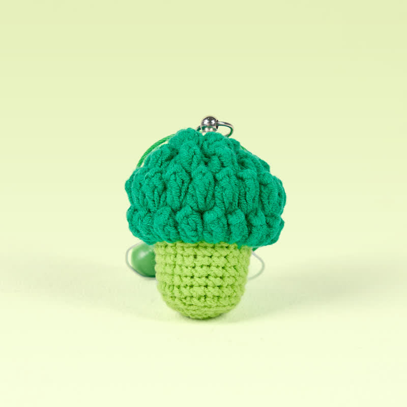 Handmade Broccoli Crochet - Handmade Crochet Keychain | Fashion Accessories - Broccoli Crochet - image 0