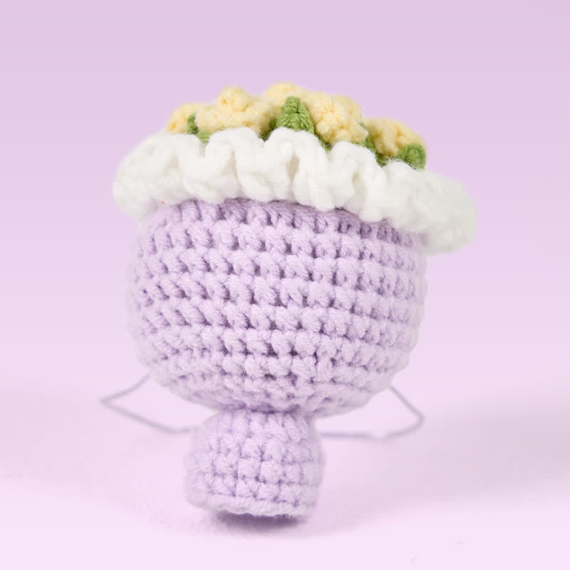 Handmade Bouquet Crochet - Handmade Crochet Keychain | Fashion Accessories - image 8