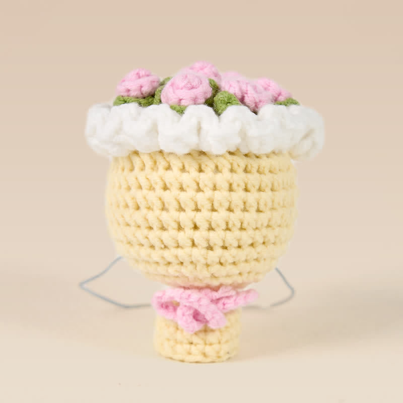 Handmade Bouquet Crochet - Handmade Crochet Keychain | Fashion Accessories - image 5