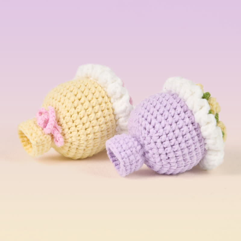 Handmade Bouquet Crochet - Handmade Crochet Keychain | Fashion Accessories - image 7