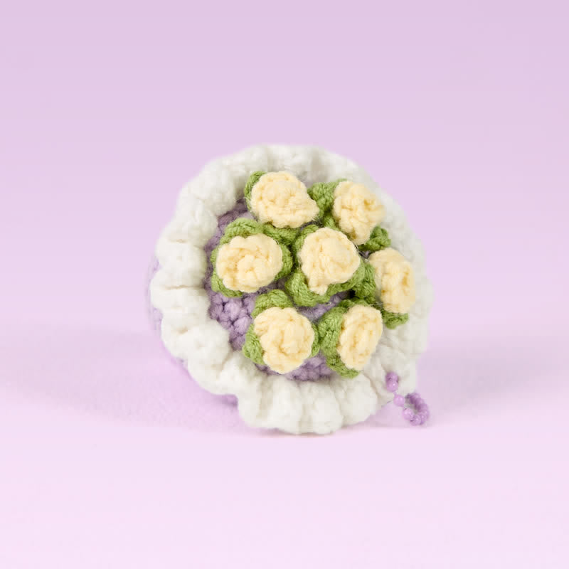 Handmade Bouquet Crochet - Handmade Crochet Keychain | Fashion Accessories - image 9