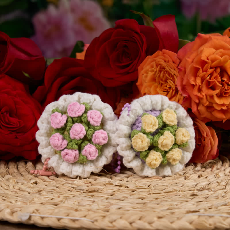 Handmade Bouquet Crochet - Handmade Crochet Keychain | Fashion Accessories - image 15