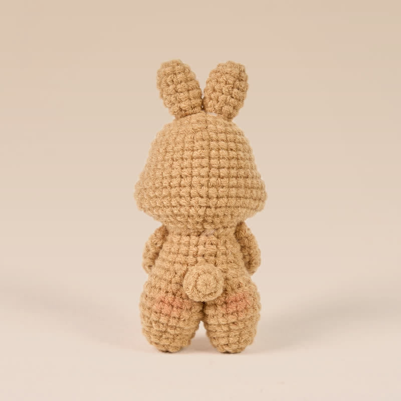 Handmade Shy bunny  Crochet - Handmade Crochet Keychain | Crochet Toys | Home Decor - image 5