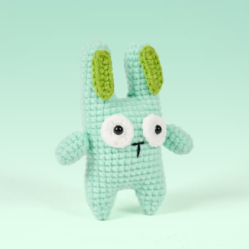 Handmade Funny Clown Rabbit  Crochet - Handmade Crochet Keychain | Crochet Toys | Home Decor - image 3