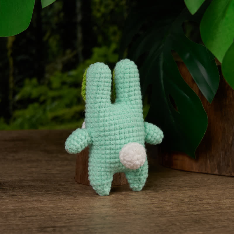 Handmade Funny Clown Rabbit  Crochet - Handmade Crochet Keychain | Crochet Toys | Home Decor - image 6