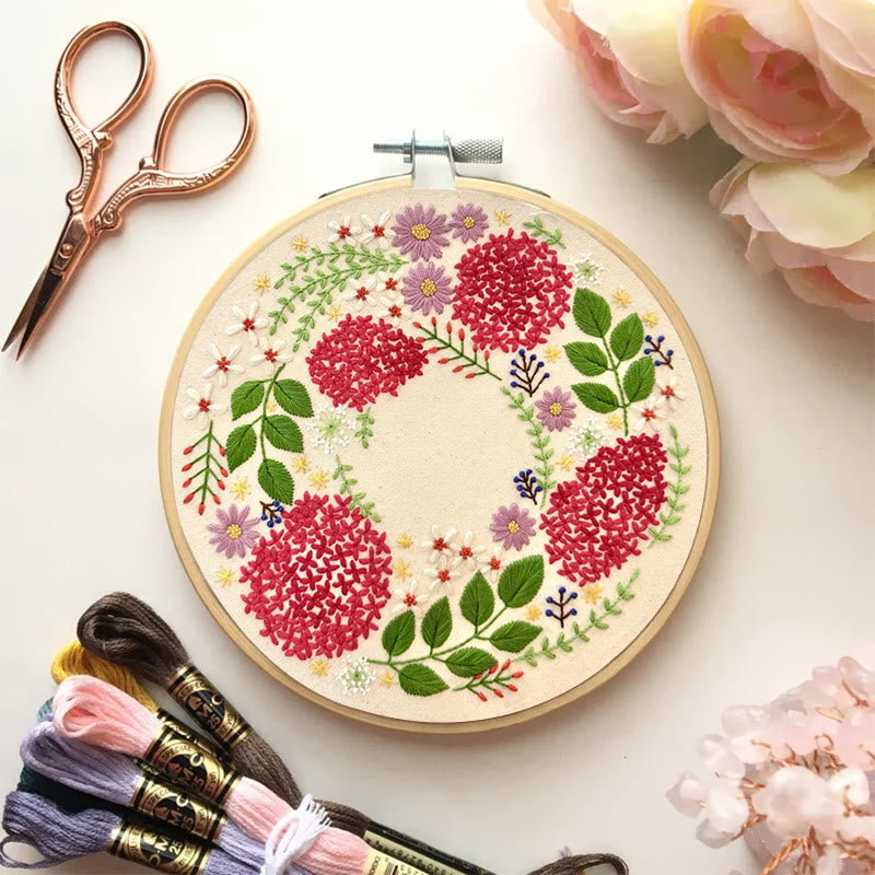 Rubbyoo Embroidery Kit - Various Botanicals  | Beginners Handmake Needle Craft  - image 5