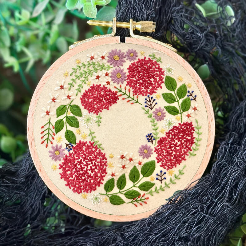 Rubbyoo Embroidery Kit - Various Botanicals  | Beginners Handmake Needle Craft  - image 3