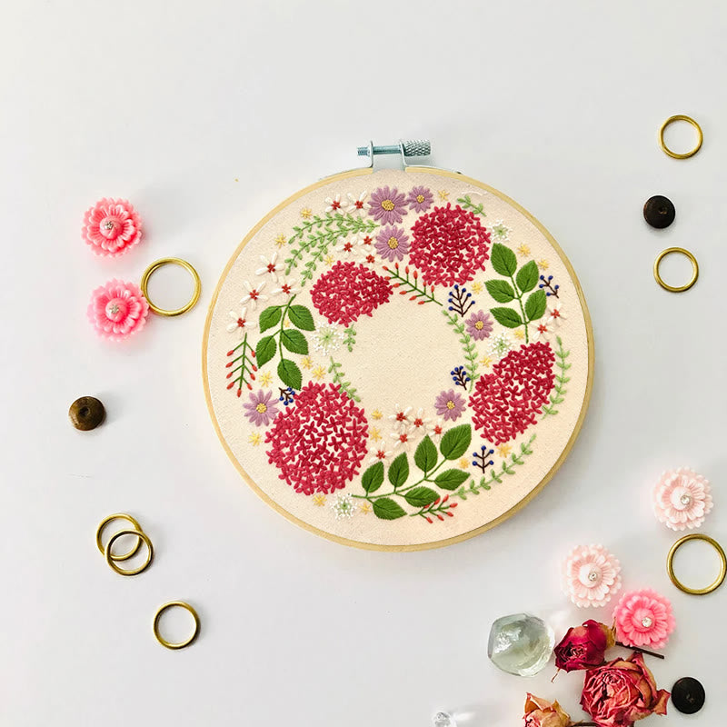Rubbyoo Embroidery Kit - Various Botanicals  | Beginners Handmake Needle Craft  - image 7
