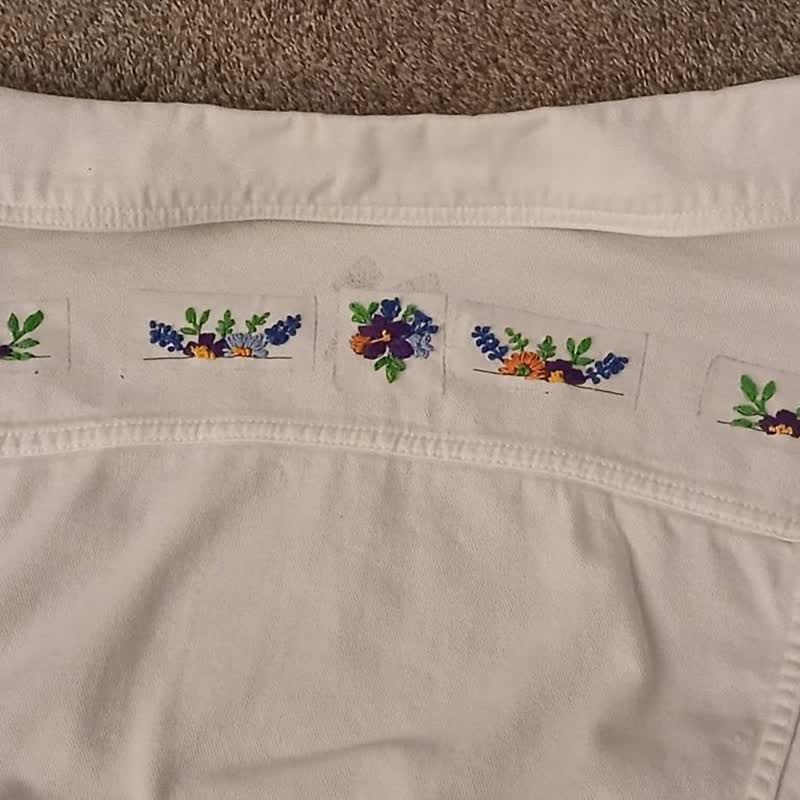Floral Stick And Stitch Embroidery Patterns | Embroidery For Clothes - image 4
