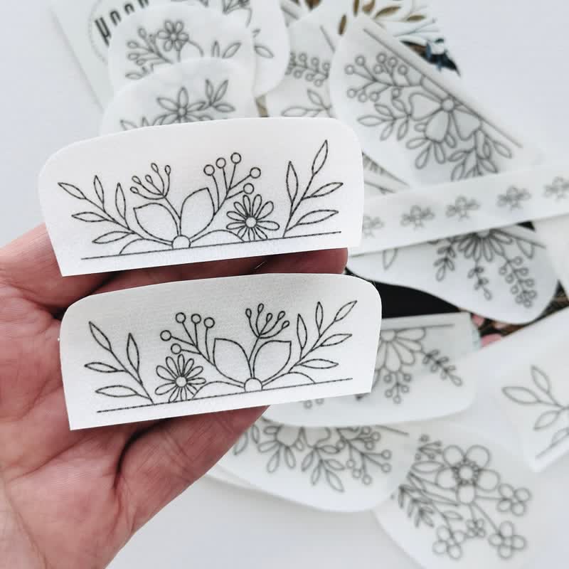 Floral Stick And Stitch Embroidery Patterns | Embroidery For Clothes - image 0