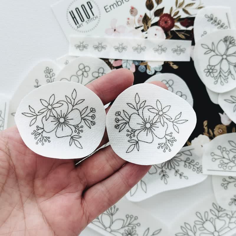 Floral Stick And Stitch Embroidery Patterns | Embroidery For Clothes - image 5