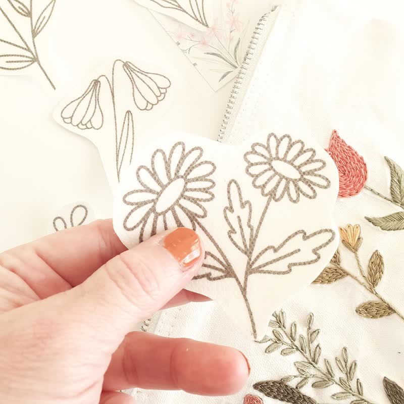 Blooming Flowers Stick And Stitch Embroidery Patterns | Embroidery For Clothes - image 2