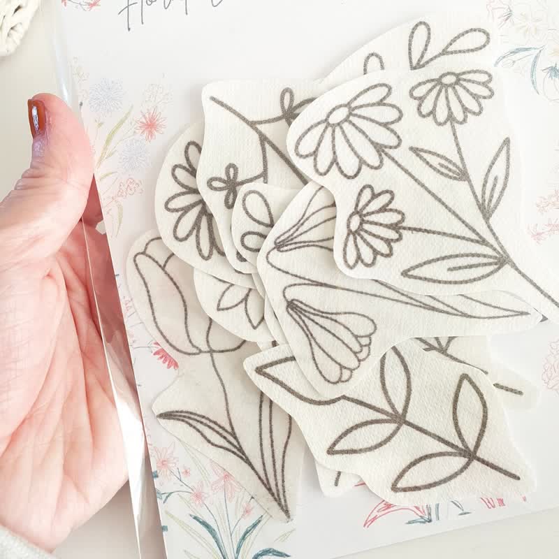 Blooming Flowers Stick And Stitch Embroidery Patterns | Embroidery For Clothes - image 0