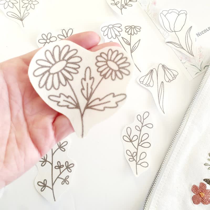 Blooming Flowers Stick And Stitch Embroidery Patterns | Embroidery For Clothes - image 4