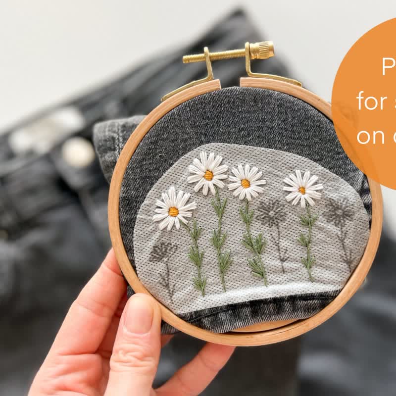 Flowers Stick And Stitch Embroidery Patterns | Embroidery For Clothes - image 6