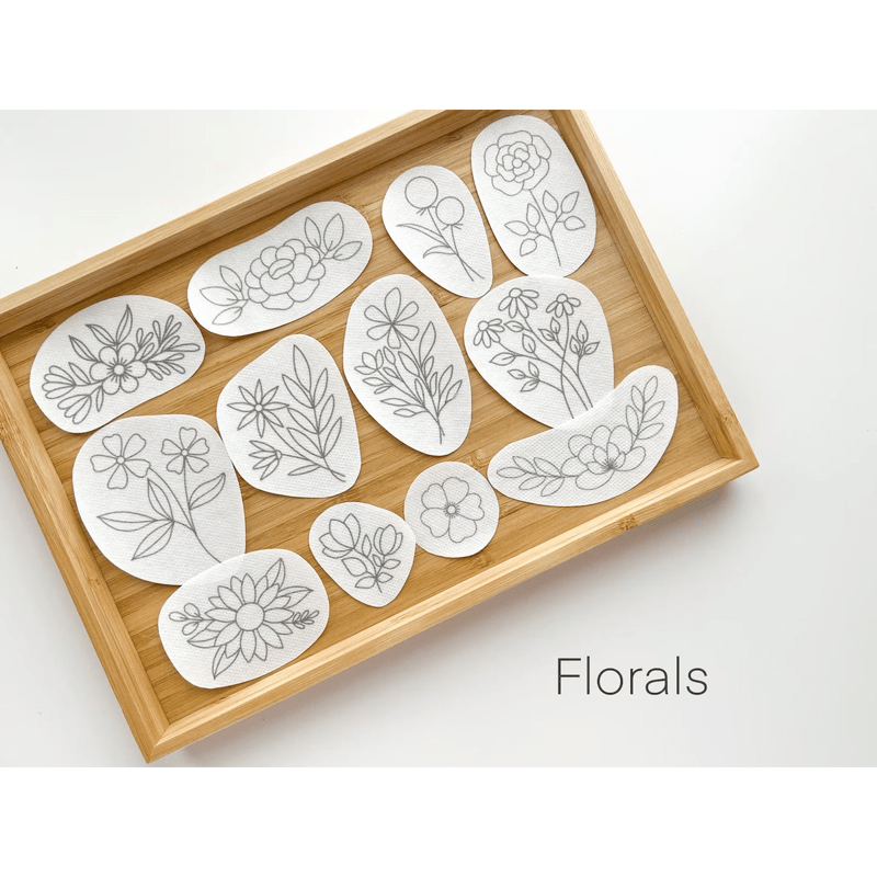 Flowers Stick And Stitch Embroidery Patterns | Embroidery For Clothes - Florals - image 2