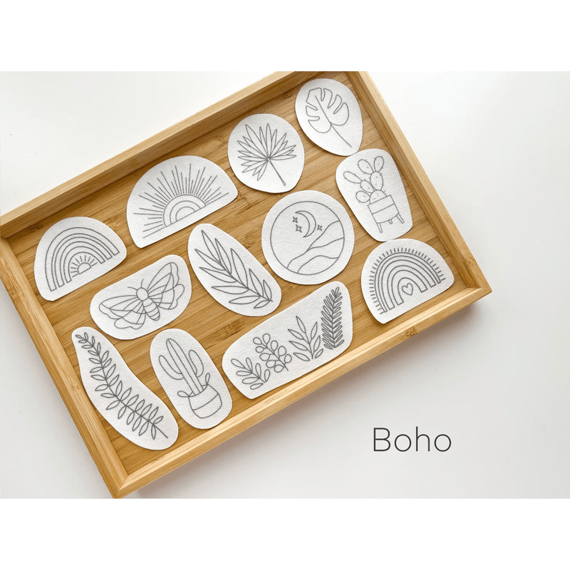 Flowers Stick And Stitch Embroidery Patterns | Embroidery For Clothes - Boho - image 3