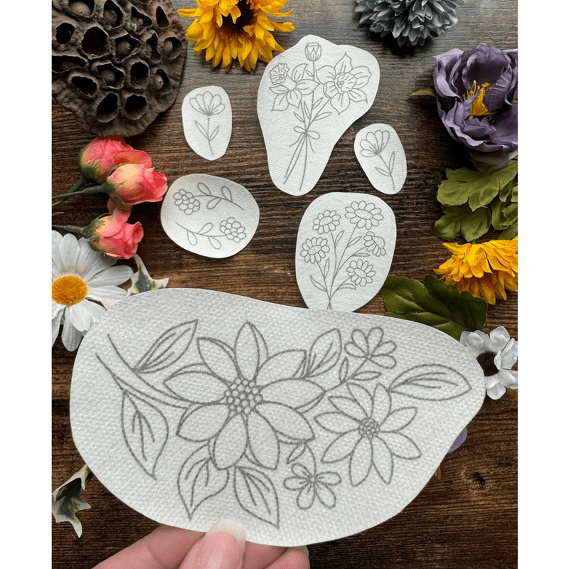 Flowers Stick And Stitch Embroidery Patterns | Embroidery For Clothes - image 3