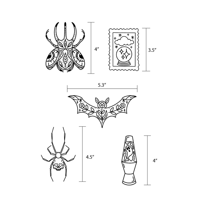 Monsters & Magic Stick And Stitch Embroidery Patterns | Embroidery For Clothes - image 5