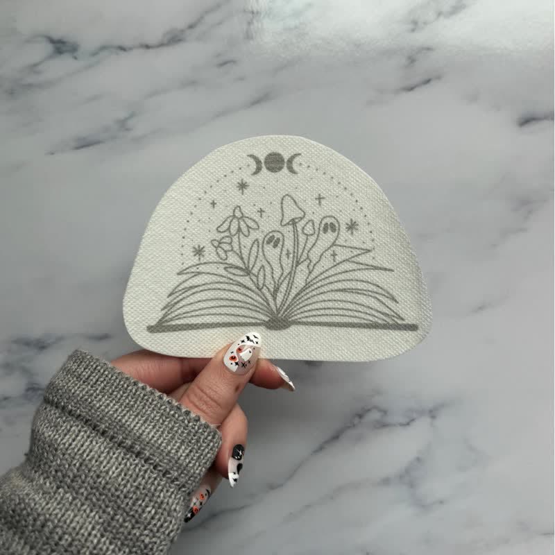 Enchanted Spellbook Stick And Stitch Embroidery | Embroidery For Clothes - image 1