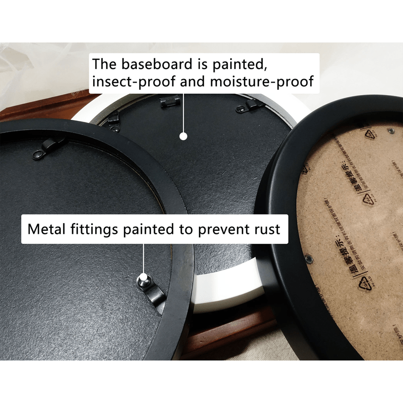 Black/White Embroidery Frame,Cross Stitch Embroidery Display Frame, Punch Needle Frame, Display for Finished Embroidery Hoop Art - image 2