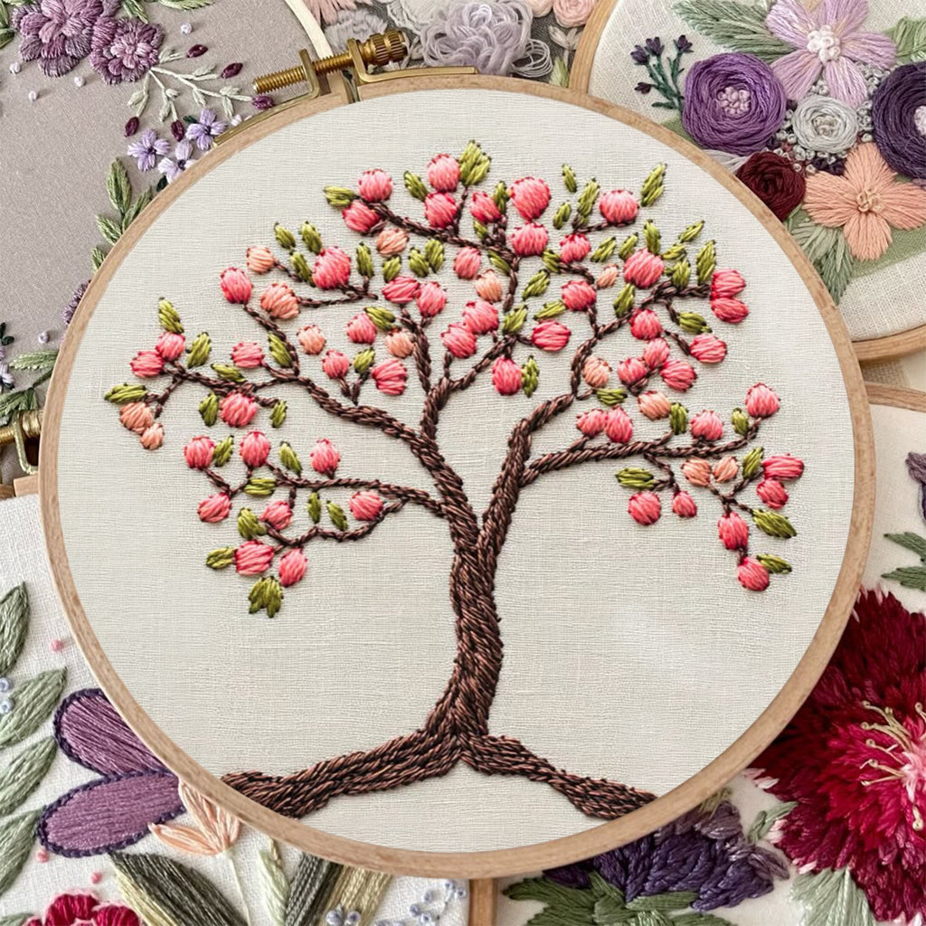Rubbyoo Embroidery Kit - Spring Blossom | Beginner Needle Craft  - image 3