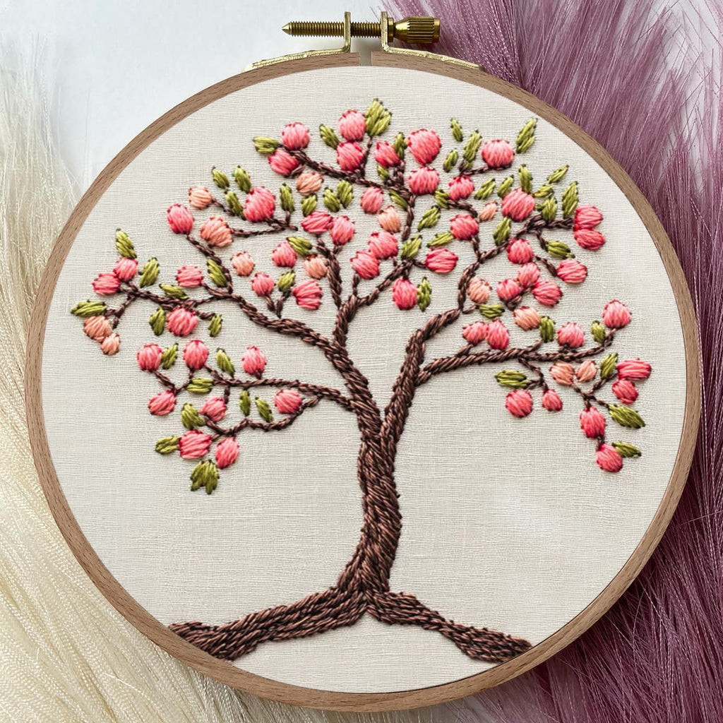 Rubbyoo Embroidery Kit - Spring Blossom | Beginner Needle Craft  - image 4