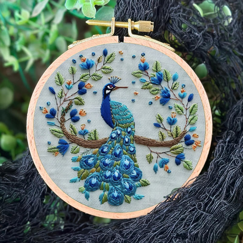 Rubbyoo Embroidery Kit - Stunning Peacock | Diy Handmake Needle Crafts  - image 5