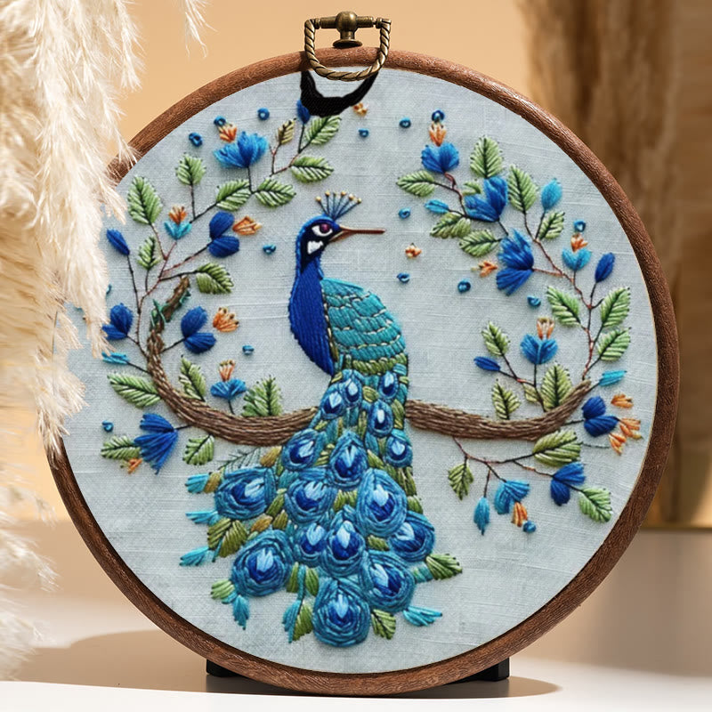 Rubbyoo Embroidery Kit - Stunning Peacock | Diy Handmake Needle Crafts  - image 3