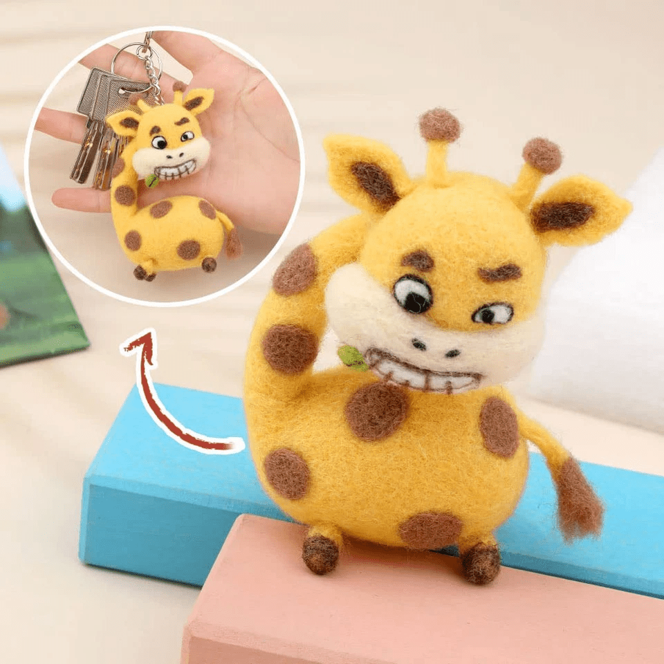  Needle Felt Kit - Handmake Felted Dolls | Lovely Ornaments  - image 1