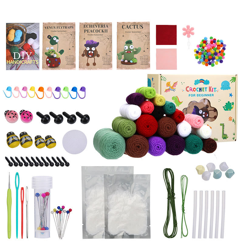 Handmade  Plant Monster Series Crochet kit -  Lovely Crochet Toys | Diy Home Decoration |  Personalized Gifts - image 7