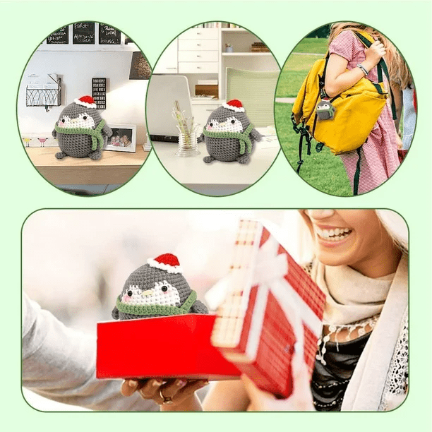  Handmade Fat Penguin Crochet Kit - Cutest Home Decoration | Diy  Crochet Handcrafting - image 6
