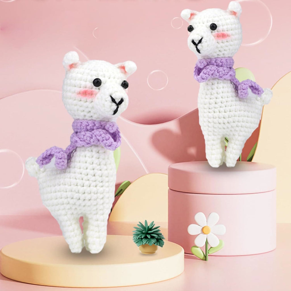  Handmade Sheep Lamb Crochet Kit - Handmake Crochet Dolls | Great Birthday Gifts - image 1