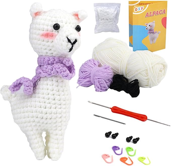  Handmade Sheep Lamb Crochet Kit - Handmake Crochet Dolls | Great Birthday Gifts - Sheep Lamb Crochet Kit - image 6