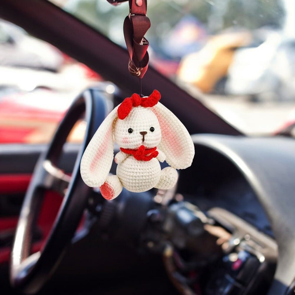  Handmade Sweetheart Rabbit Crochet Kit - Adorable Crochet Toys |  Suitable For Beginner | Nice Presents For Lovers  - image 2