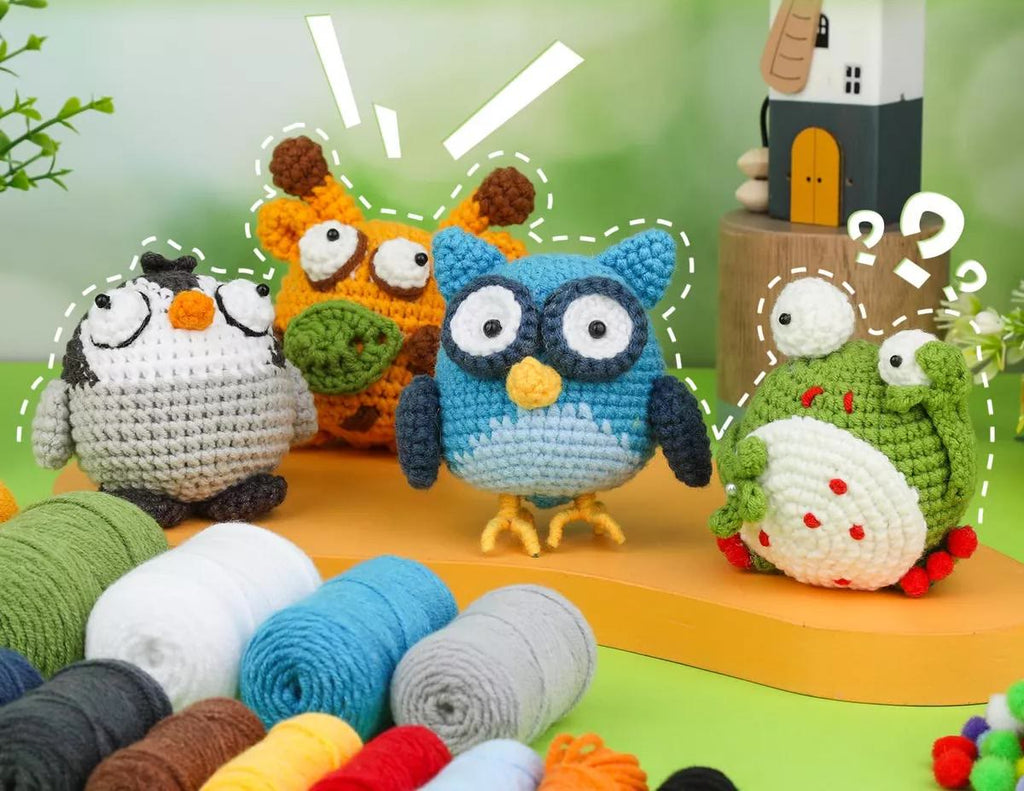  Handmade Wild Animal Series Crochet kit  - Unique Crochet Toys | Handmake Personalized Gifts - image 2