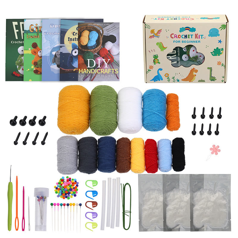  Handmade Wild Animal Series Crochet kit  - Unique Crochet Toys | Handmake Personalized Gifts - image 7
