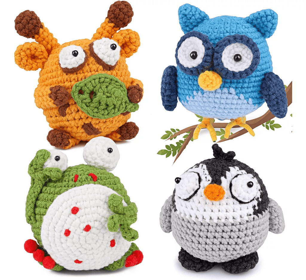  Handmade Wild Animal Series Crochet kit  - Unique Crochet Toys | Handmake Personalized Gifts - Wild animal series kit - image 6