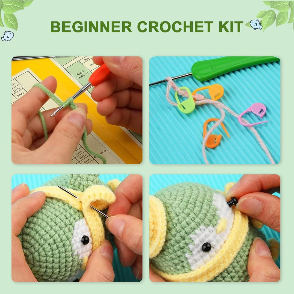  Handmade Green Penguin Crochet Kit - Cutest Home Decoration | Diy  Crochet Handcrafting - image 3