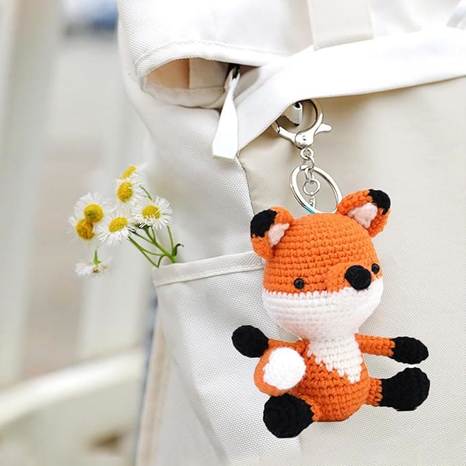  Handmade Little Fox Crochet Kit - Creative Crochet Toys | Handmake Christmas Gifts  - image 6