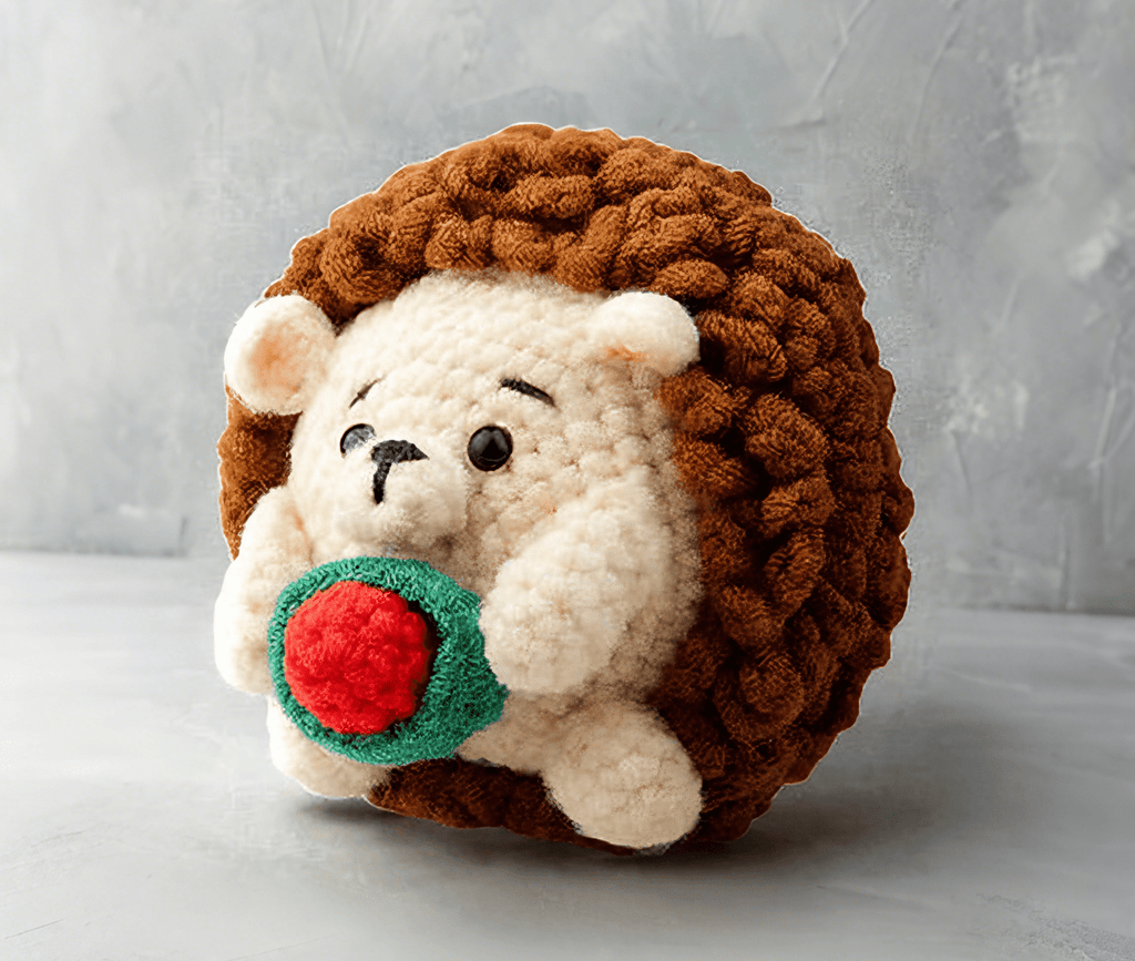  Handmade Cute Hedgehog Crochet Kit - Nice  Handmake Decoration  | Cutest Crochet Toys  - image 0