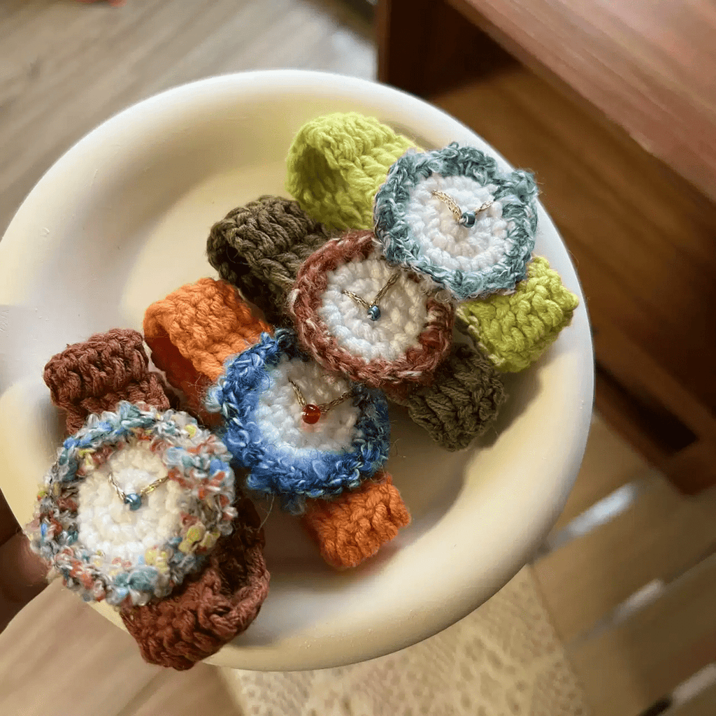 Handmade Crocheted Watches -  Cute Crocheted Craft   | Fashion Accessories | Anniversary Gifts for Couples - image 0