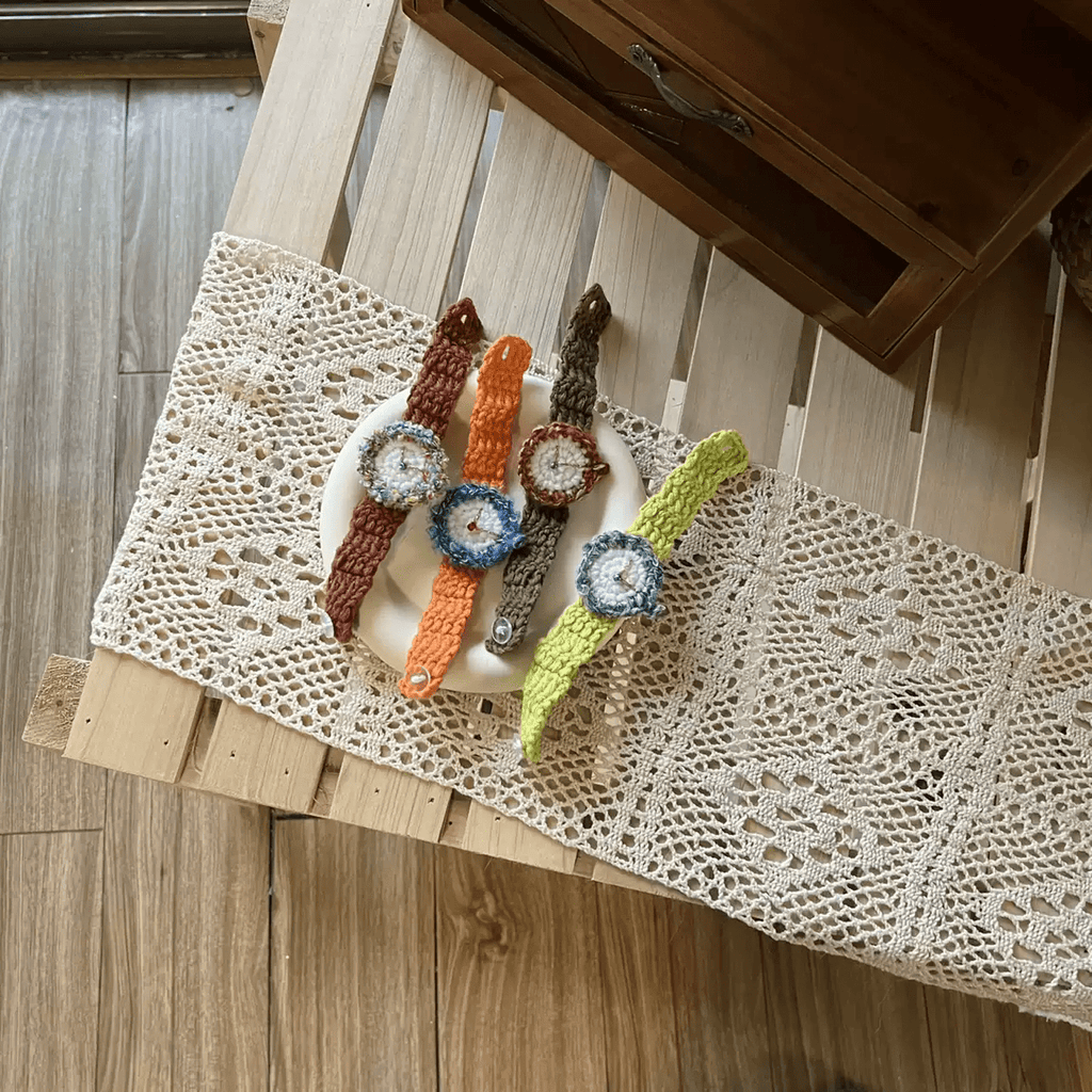 Handmade Crocheted Watches -  Cute Crocheted Craft   | Fashion Accessories | Anniversary Gifts for Couples - image 10