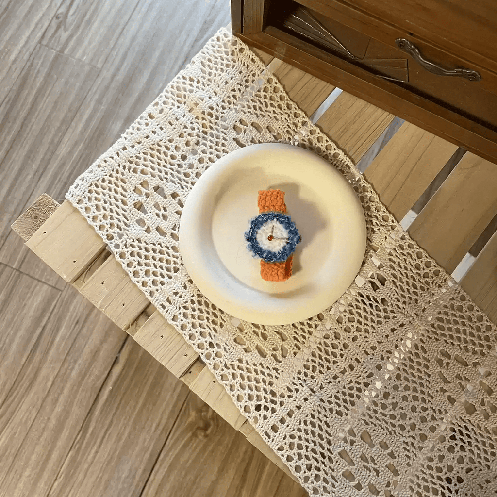 Handmade Crocheted Watches -  Cute Crocheted Craft   | Fashion Accessories | Anniversary Gifts for Couples - image 8