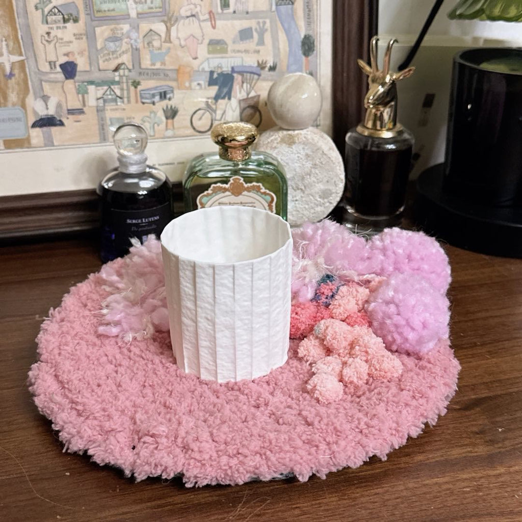 Handmade Pink Moss Crochet Coasters- Unique Home Ornament | Prefect Gifts For Lovers - image 4