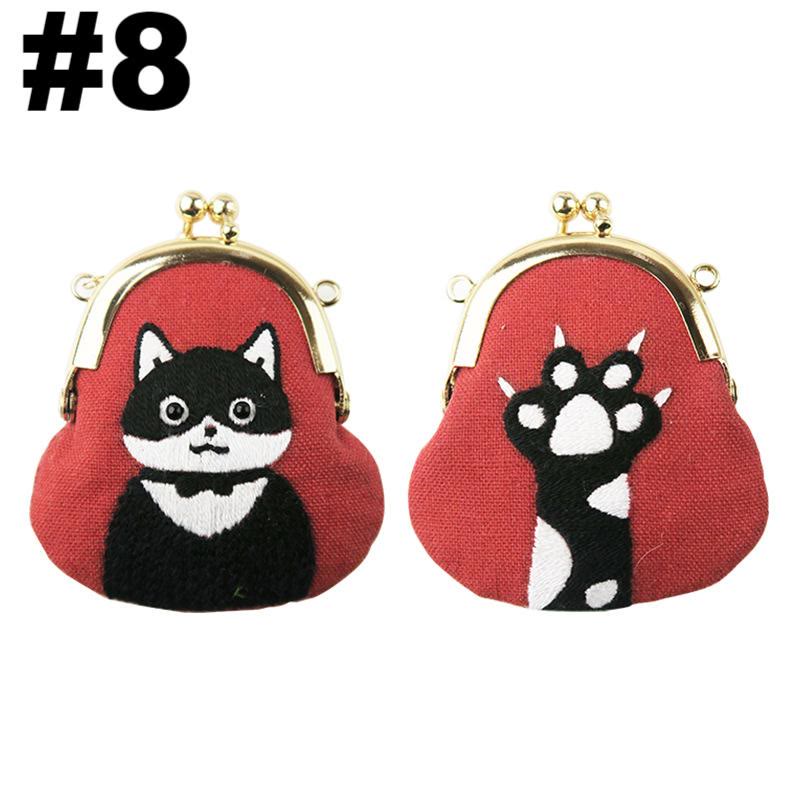 Handmade Mini Lock Coin Purse  Kit | Embroidery Starter Diy Crafts | Wonderful Gifts For Her - #8 - image 10