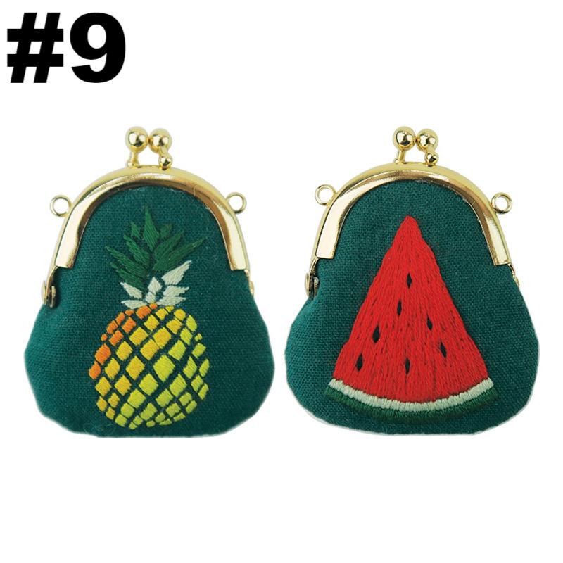Handmade Mini Lock Coin Purse  Kit | Embroidery Starter Diy Crafts | Wonderful Gifts For Her - #9 - image 11