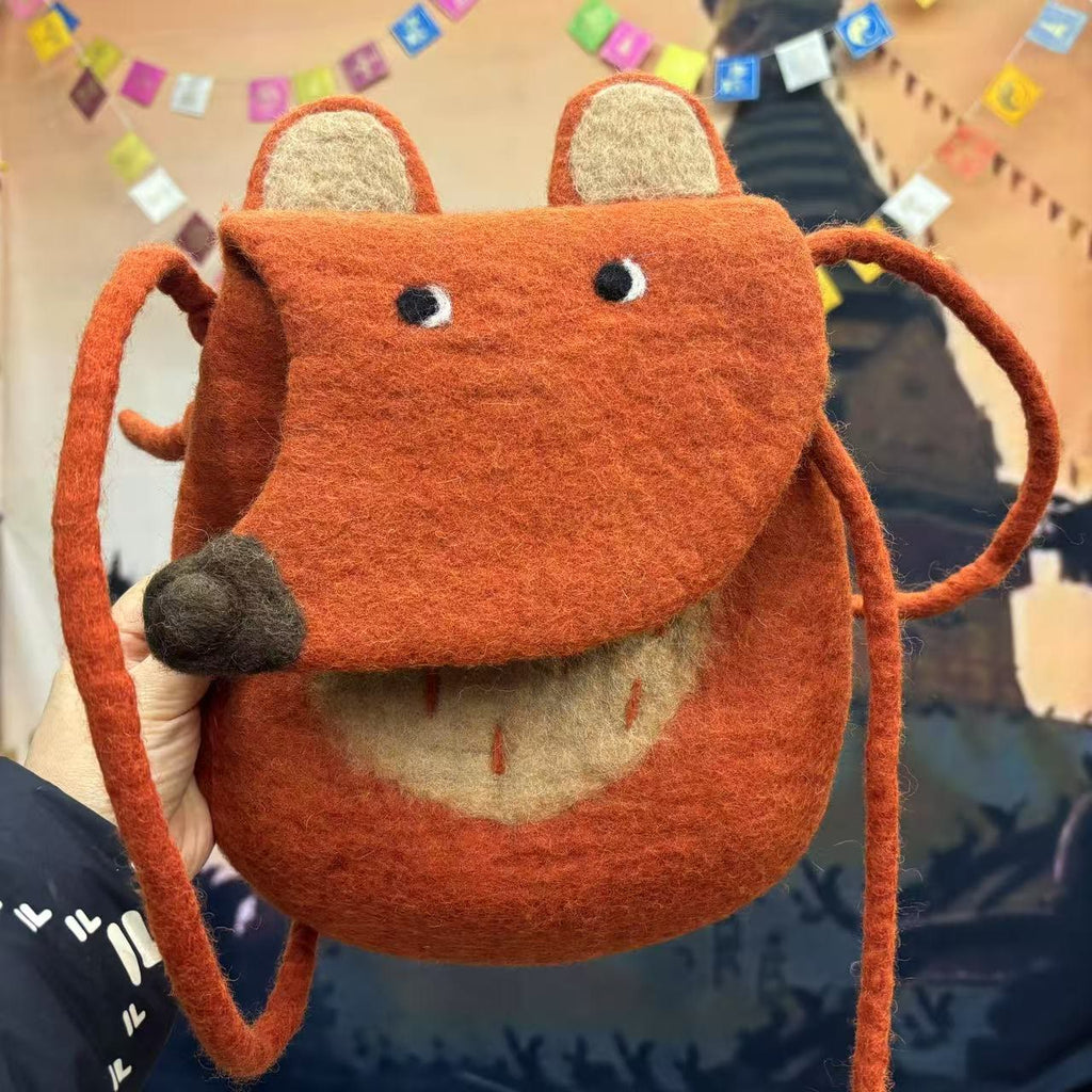 Needle Felted Bag - Adorable Animal Crossbody Bags |  Various Size Bag | Perfect And Versatility Gifts For Mom - image 10